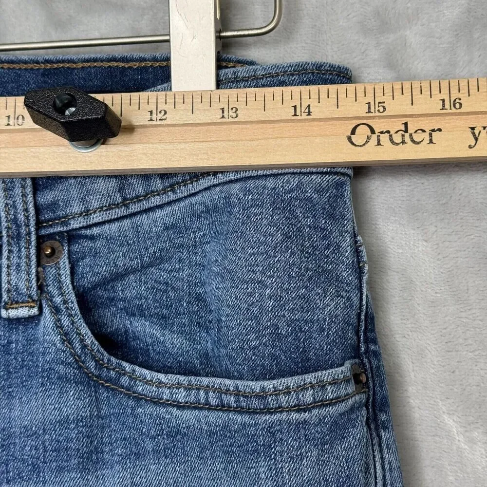 J. Crew Flex Jean Mens 29*32 Straight Medium Wash AZ850 Cotton Stretch Pockets
